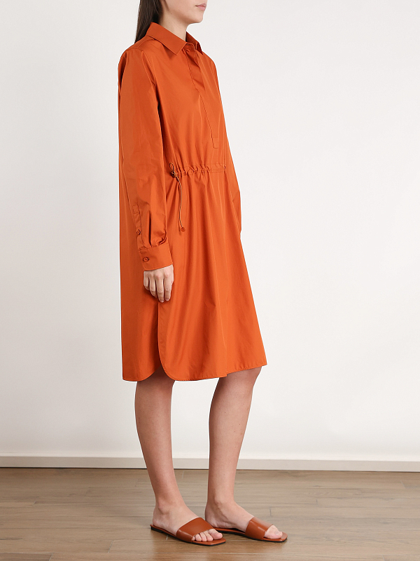 платье Max Mara JUANITA цвет кирпичный