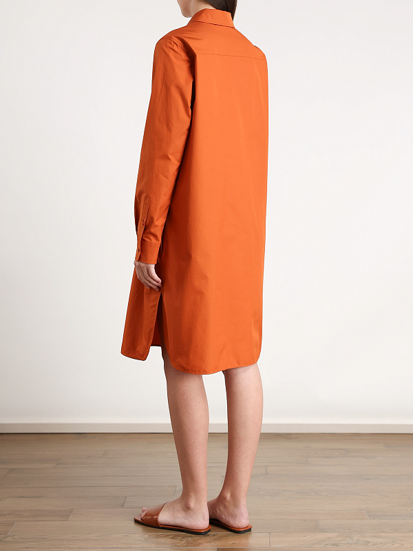 платье Max Mara JUANITA цвет кирпичный