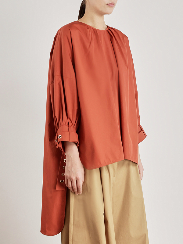 рубашка Max Mara MAYA цвет кирпичный