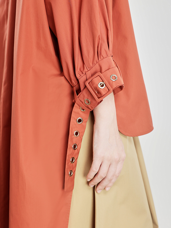 рубашка Max Mara MAYA цвет кирпичный