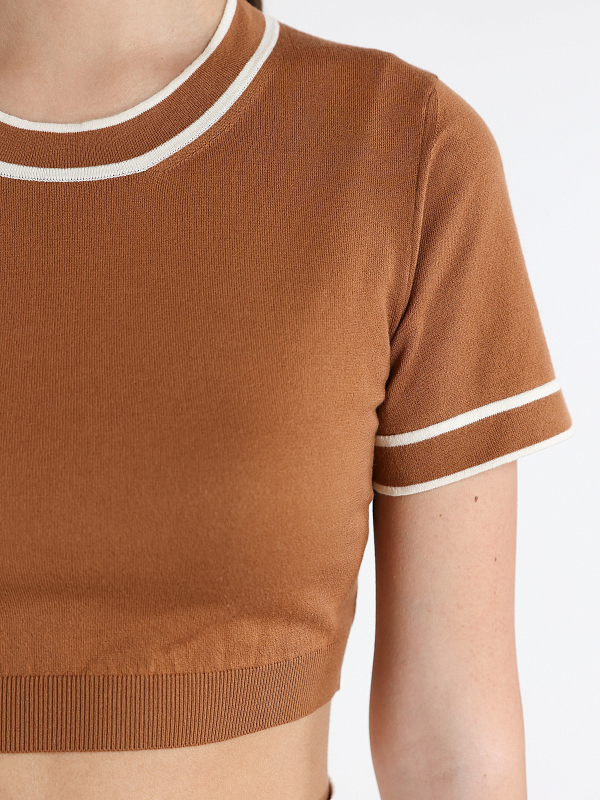 джемпер Max Mara USCIO цвет табак