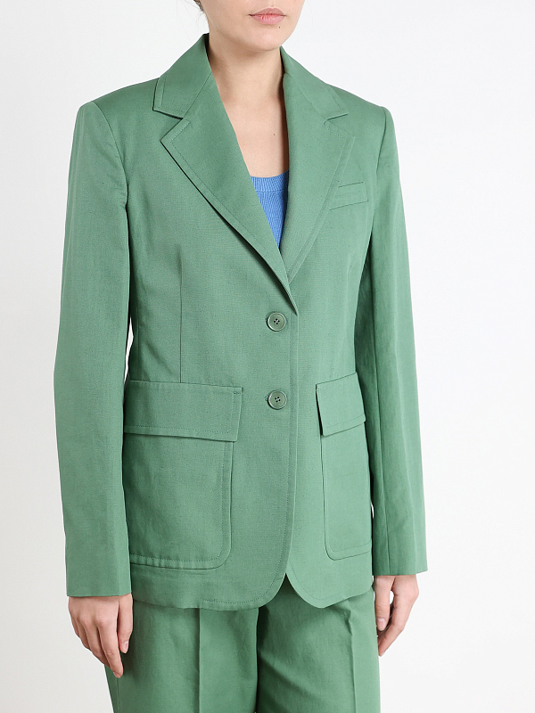 жакет Max Mara Weekend DATTERO цвет зеленый