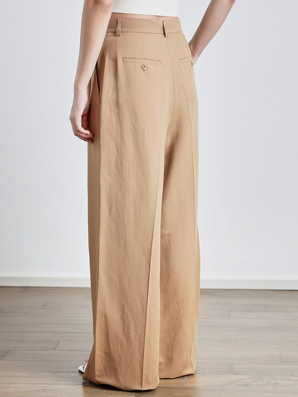 брюки Max Mara Weekend DILETTA цвет терракот