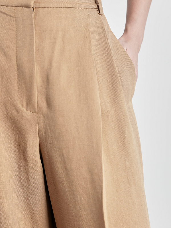 брюки Max Mara Weekend DILETTA цвет терракот