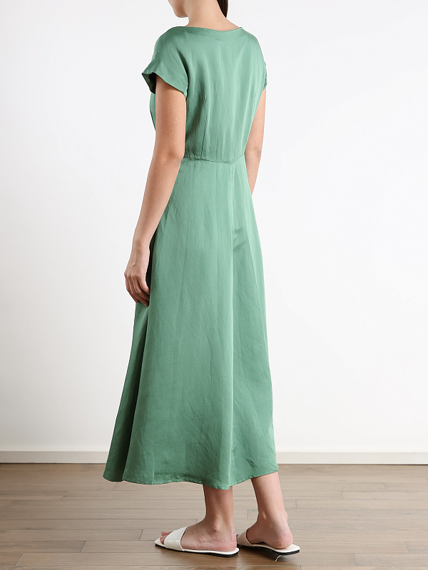 платье Max Mara Weekend GHIGLIA цвет зеленый