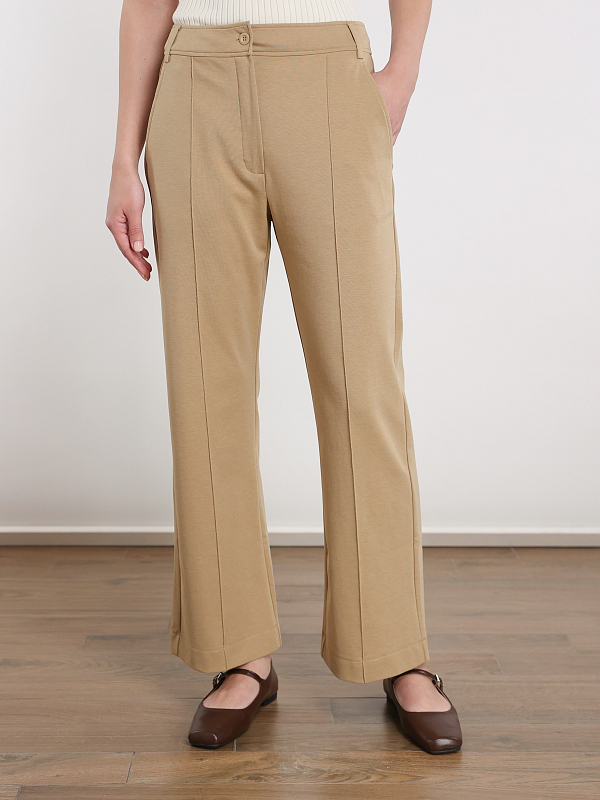 брюки Max Mara Weekend TASTO цвет бежевый