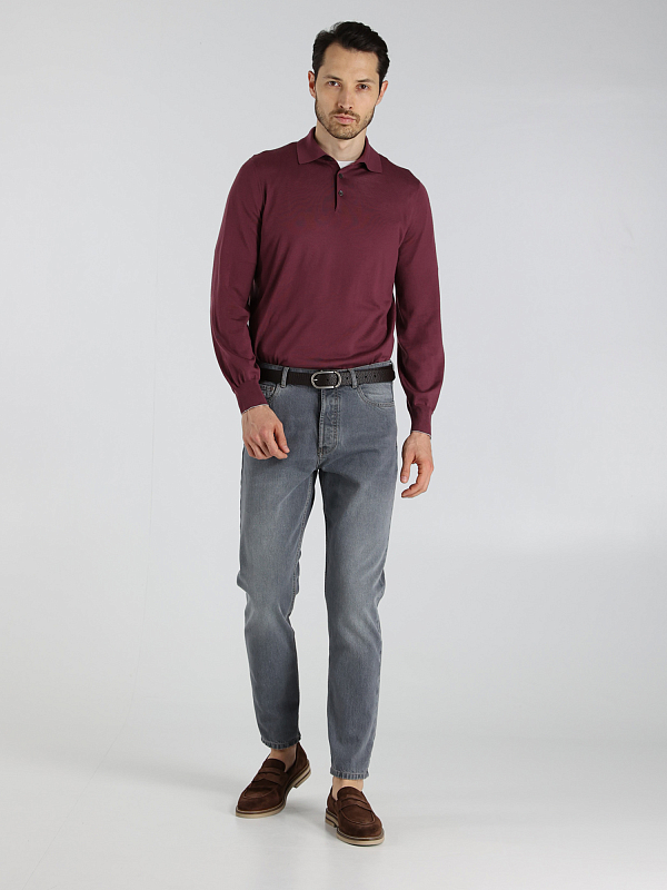 джемпер поло Brunello Cucinelli M2400295