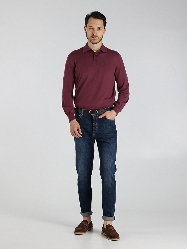 джемпер поло Brunello Cucinelli M2400295
