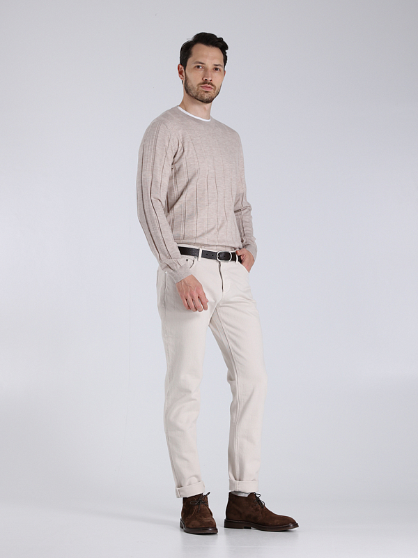 джемпер Brunello Cucinelli M24805100 цвет светло-бежевый