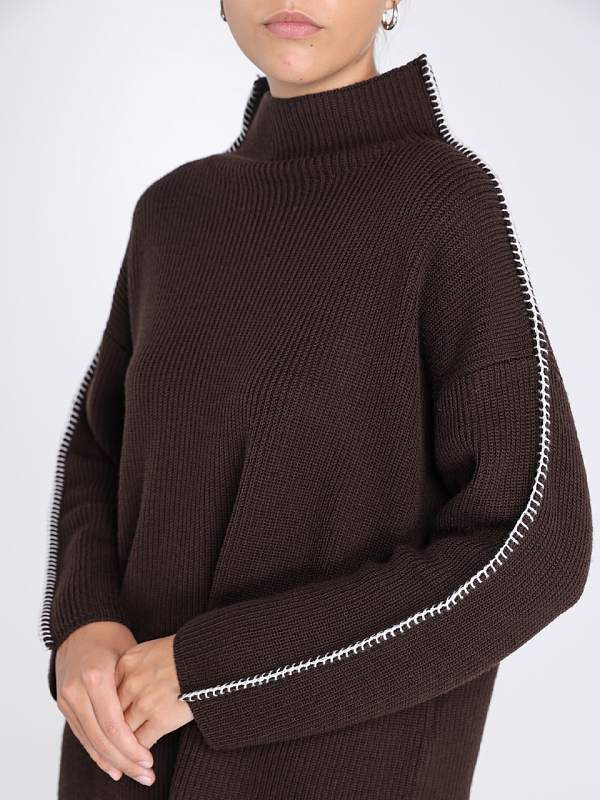 свитер Max Mara FANFARA цвет коричневый