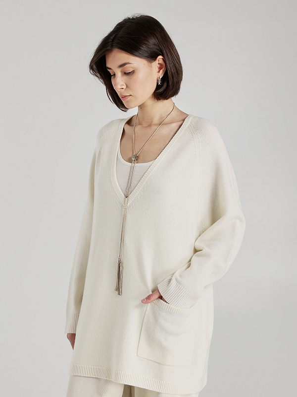 пуловер Max Mara JUDITTA цвет белый
