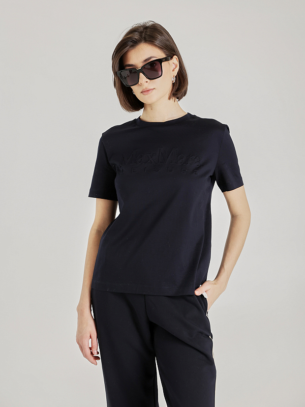 футболка Max Mara PAGGIO цвет темно-синий