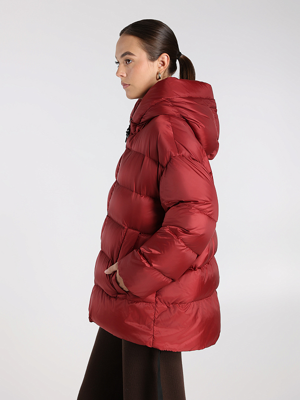 пуховик короткий Max Mara SEICAP цвет красный