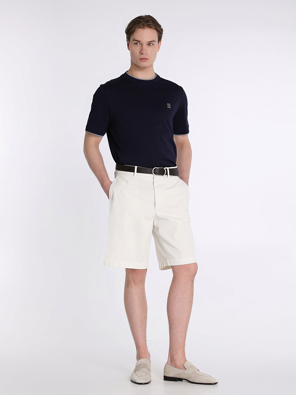 футболка Brunello Cucinelli M0B137427G цвет темно-синий