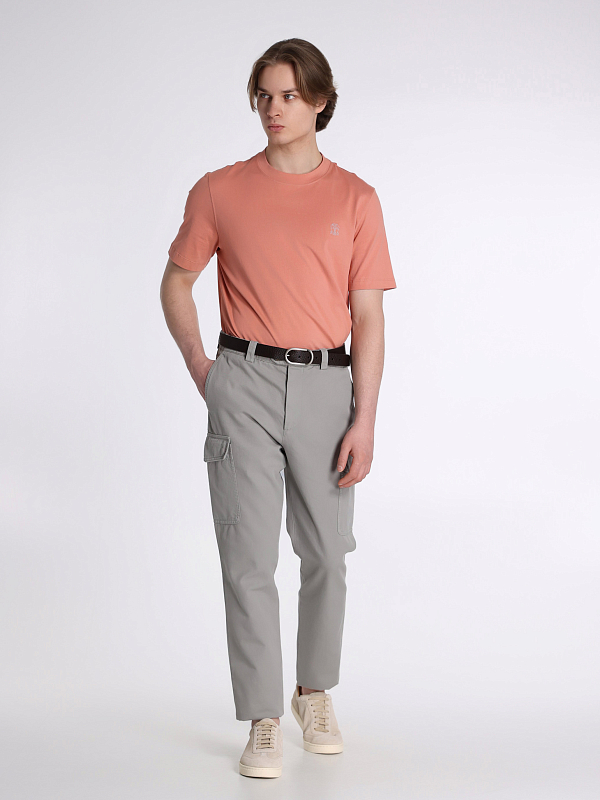 футболка Brunello Cucinelli M0B138440 цвет коралловый