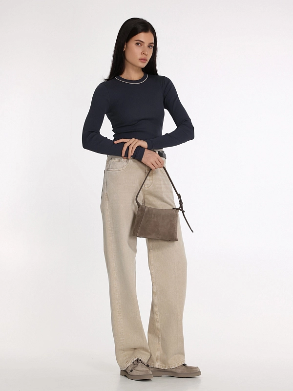джинсы Brunello Cucinelli M0H81P5568 цвет кофейный