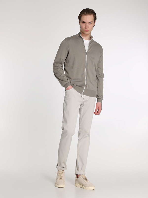 кардиган Brunello Cucinelli M2900106 цвет хаки