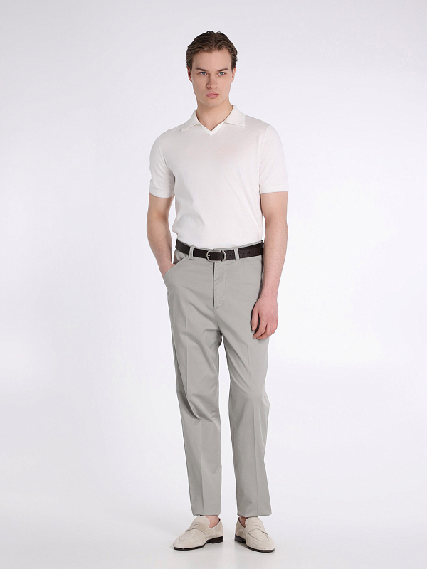 поло Brunello Cucinelli M29800145 цвет белый