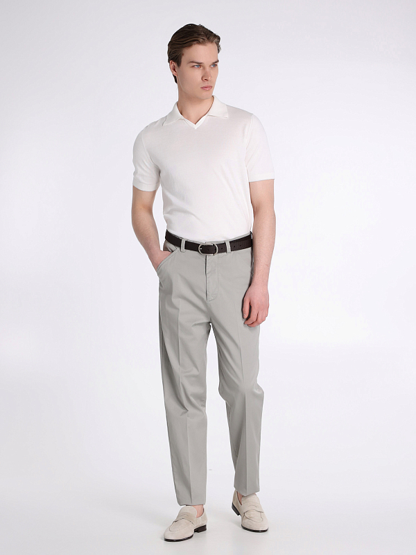 поло Brunello Cucinelli M29800145 цвет белый