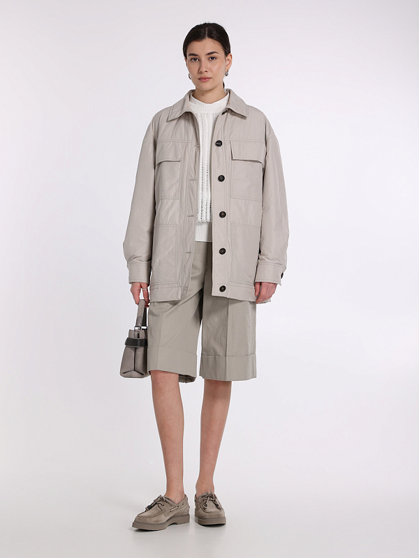 бермуды Brunello Cucinelli ML145P8866 цвет светло-бежевый