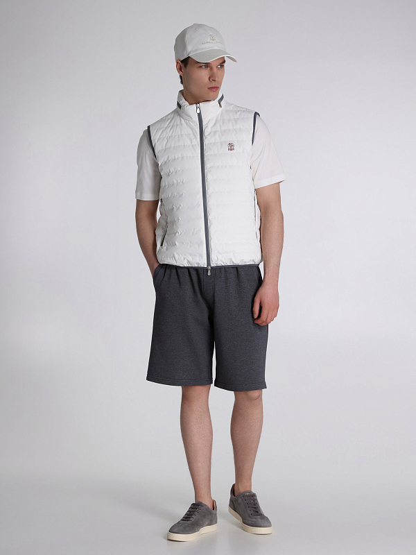 жилет пуховый Brunello Cucinelli MM49A7460G