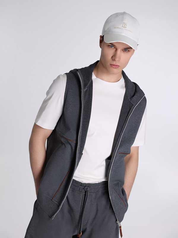 жилет спортивный Brunello Cucinelli MW8639088G