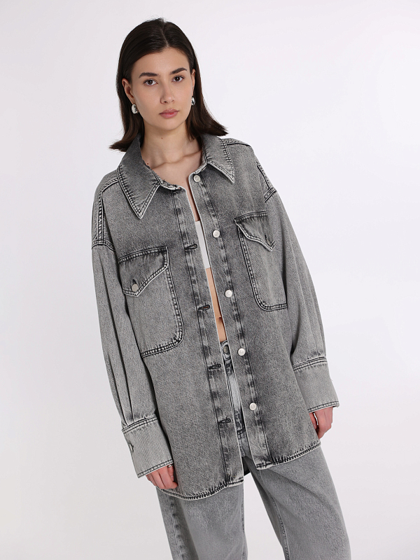 рубашка джинсовая Erika Cavallini P5SW61