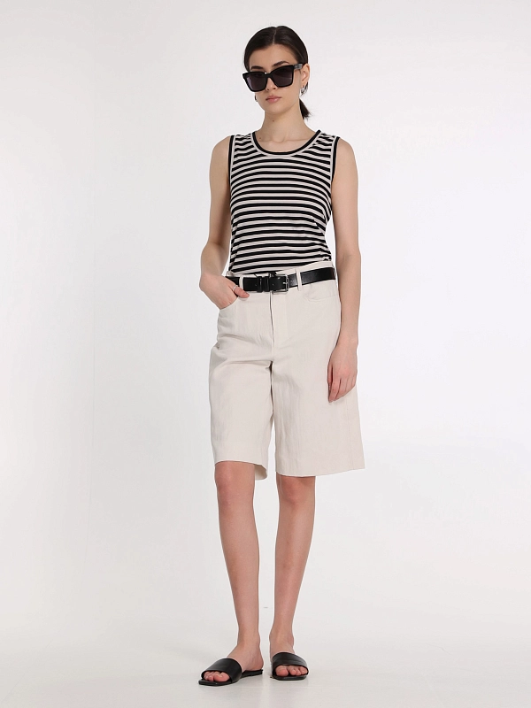 шорты Max Mara ERIC цвет молочный