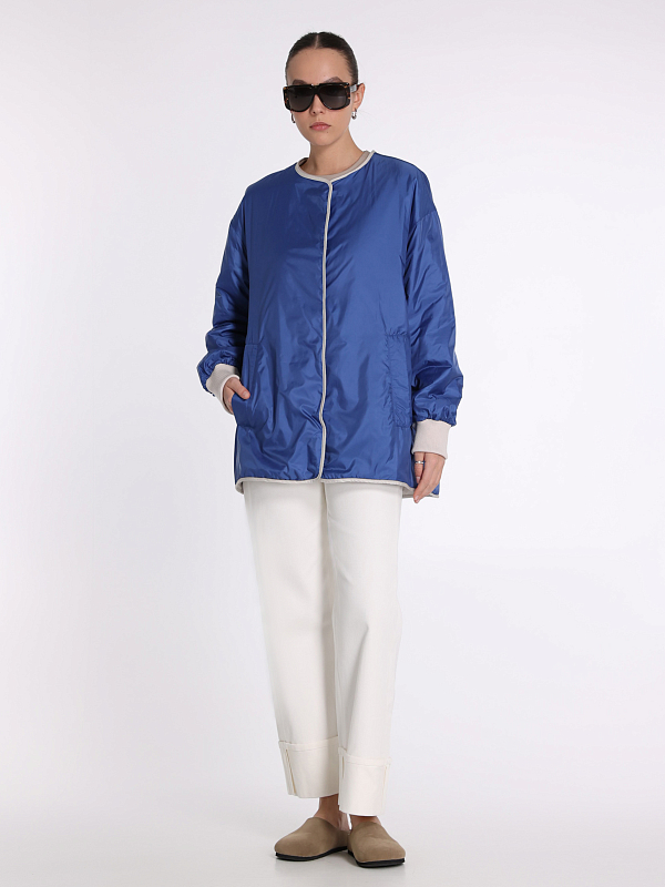 куртка Cameluxe Max Mara GREENA цвет серебристый