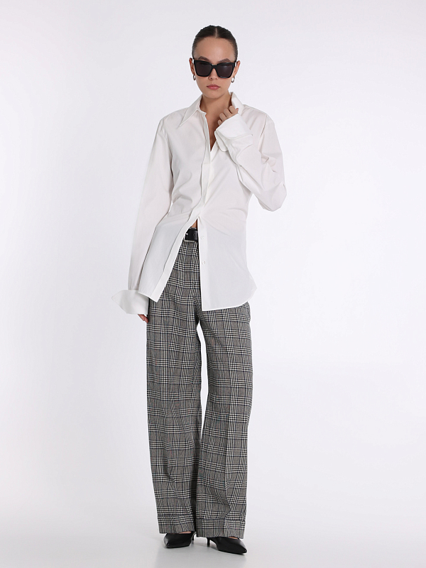 брюки Max Mara GRETA цвет серый
