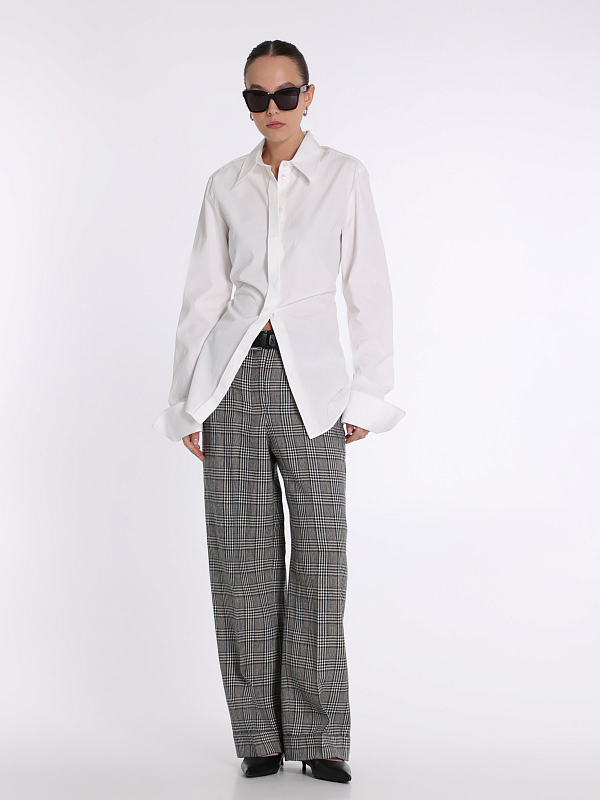 брюки Max Mara GRETA цвет серый