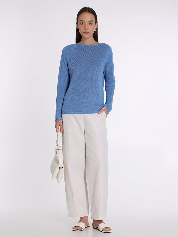 брюки Max Mara JACK цвет молочный