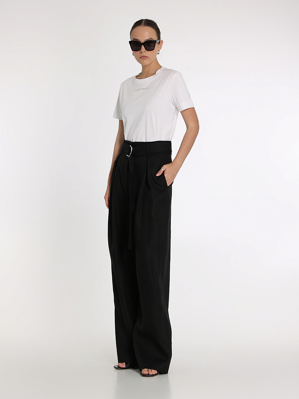 брюки Max Mara JANE цвет черный