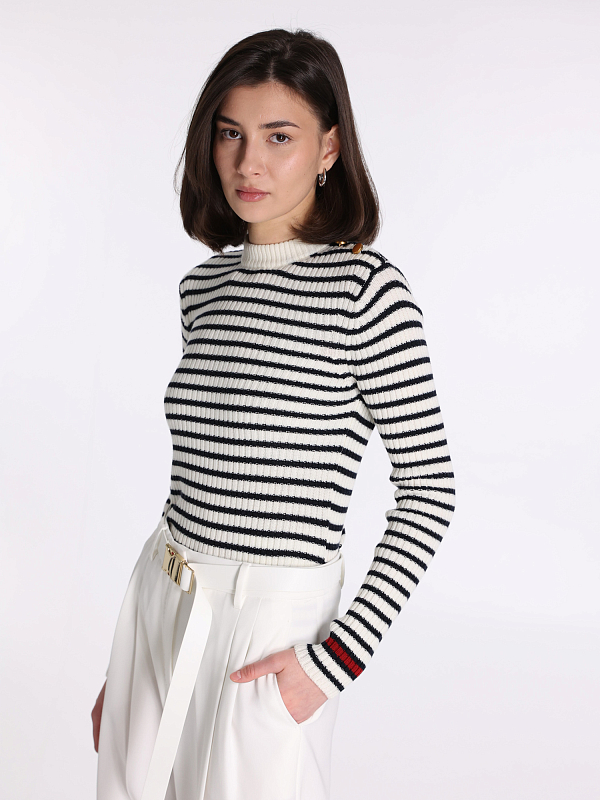 джемпер Max Mara LARI цвет белый