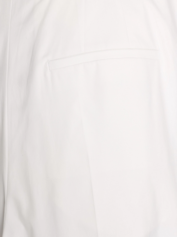 брюки Max Mara LEONE цвет белый
