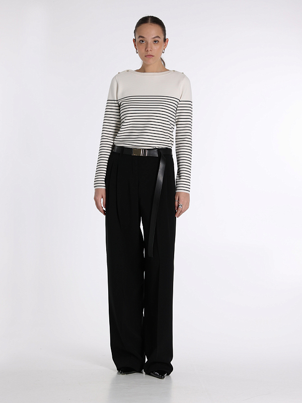 брюки Max Mara NEOTTIA цвет черный