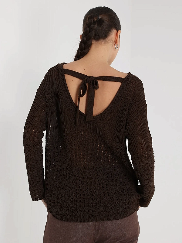 джемпер Max Mara PAGGI цвет кофейный