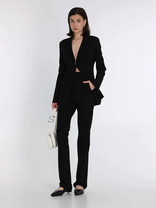 брюки Max Mara PANTEON цвет черный