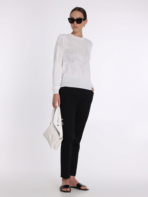 джемпер Max Mara TAVOLA цвет белый
