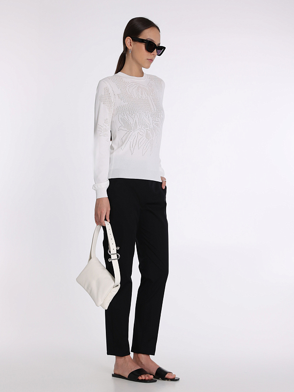 джемпер Max Mara TAVOLA цвет белый