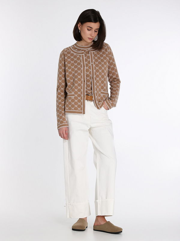 кардиган Max Mara TIVOLI цвет кэмэл
