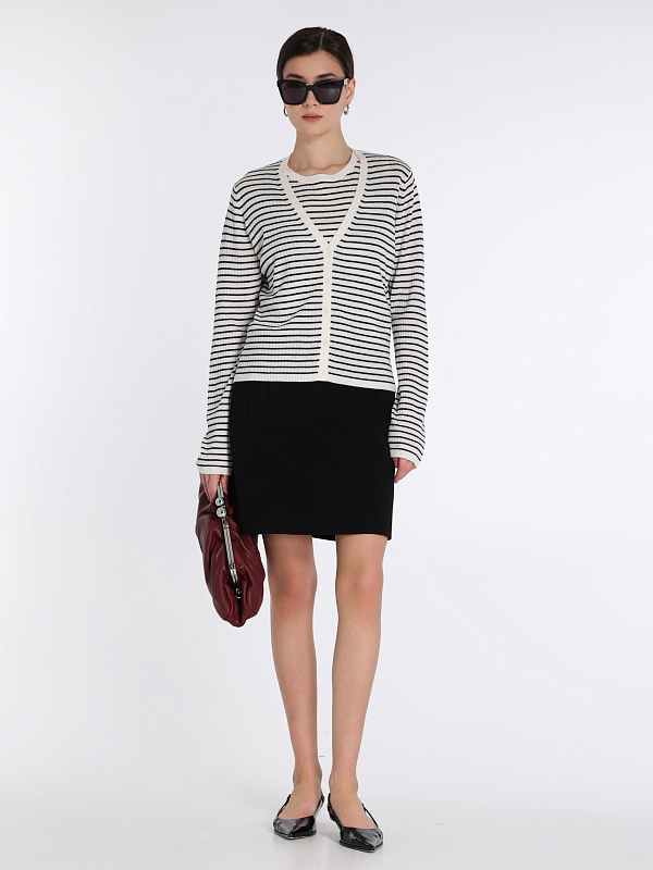 кардиган Max Mara TRIESTE цвет белый