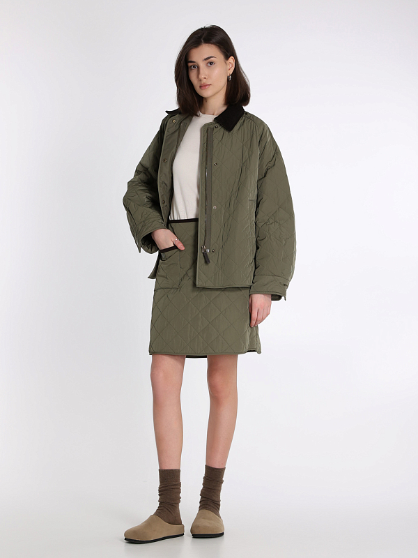 куртка Cameluxe Max Mara Weekend BEBER цвет хаки