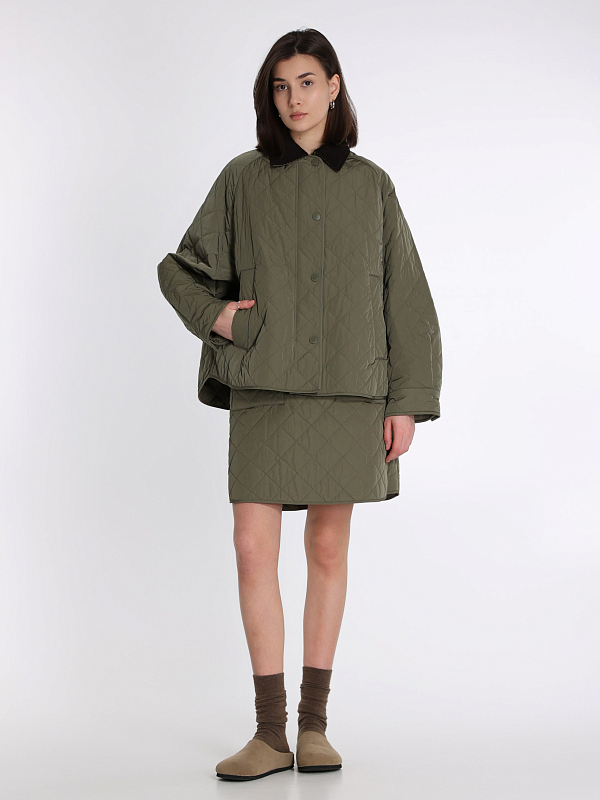 куртка Cameluxe Max Mara Weekend BEBER цвет хаки