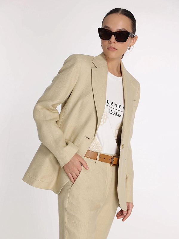 жакет Max Mara Weekend GALLI цвет песочный