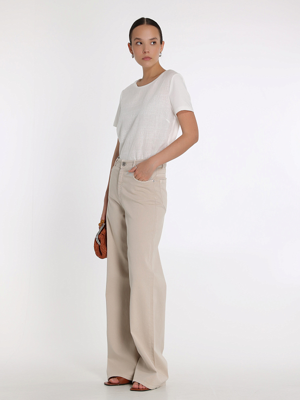 джинсы Max Mara Weekend MEDINA цвет песочный