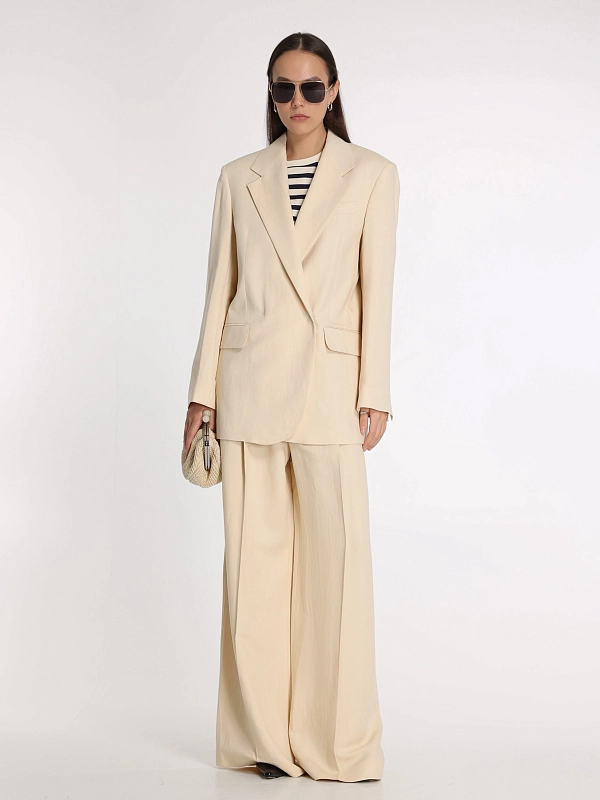 жакет Max Mara Weekend PEONIE цвет молочный