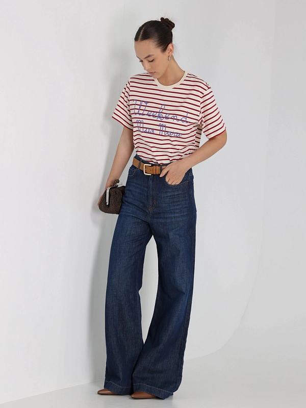 джинсы Max Mara Weekend VOLPINO цвет темно-синий