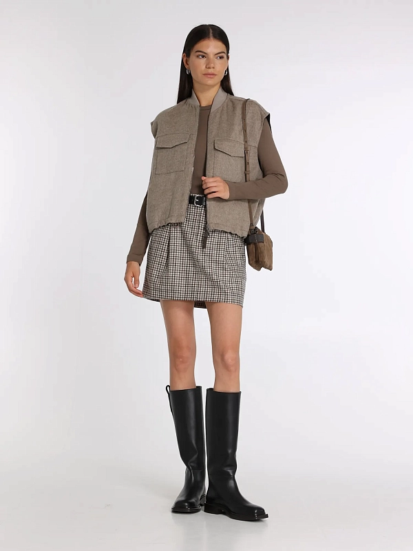юбка Brunello Cucinelli MP523G3896