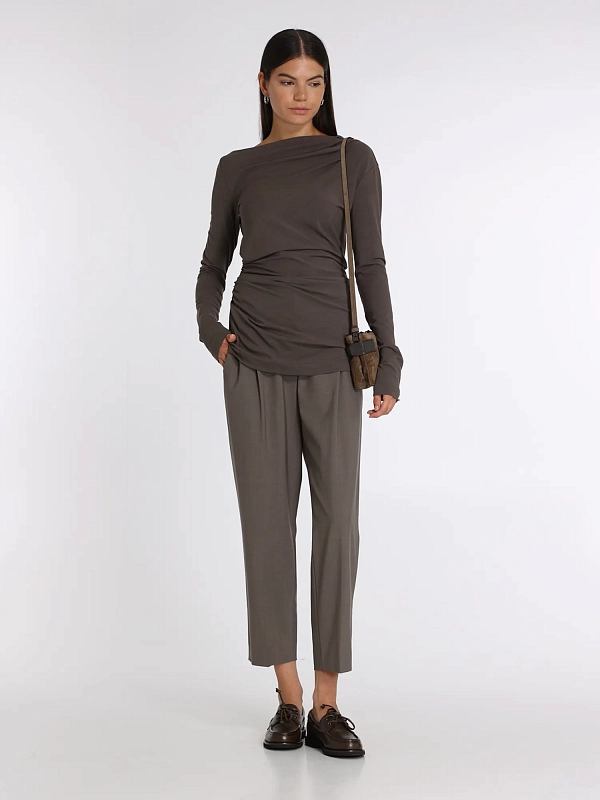 джемпер Brunello Cucinelli MP929ED508 цвет коричневый
